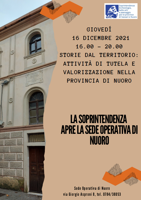 Storie dal territorio: attività di tutela e valorizzazione nella provincia di Nuoro